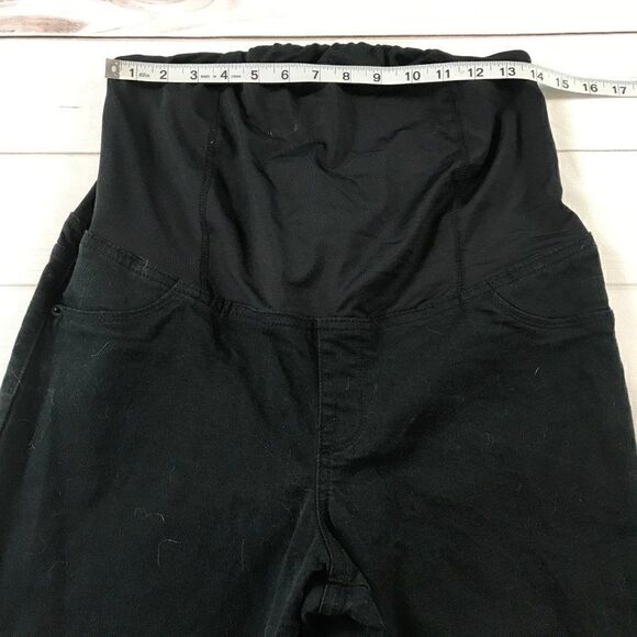 Isabel Maternity Over Belly Panel Black Jeans Size 10 - Picture 8 of 15